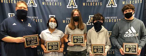 Apalachee High School recognizes top students, faculty members for March